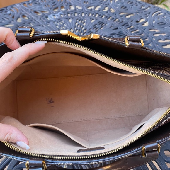 SOLD Louis Vuitton Damier Ebene Kensington Bowling Bag - Picture 14 of 16